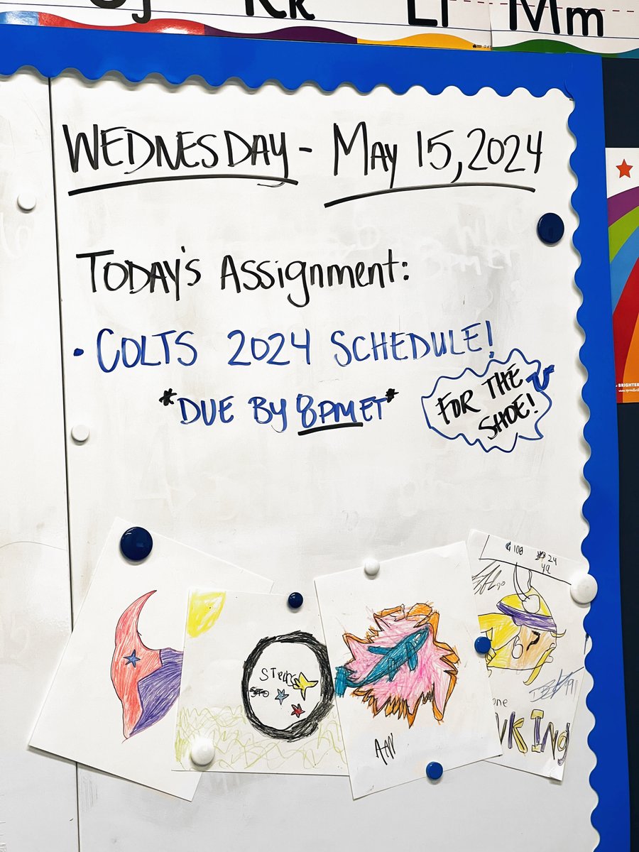 Colts's tweet photo. Pay attention, there will be a quiz later. ✏️

📅 Schedule Release | 8pm on NFLN https://t.co/3vNGXmNSAo