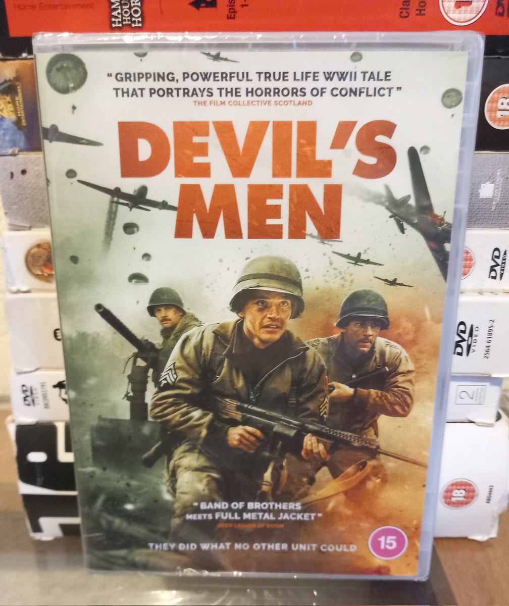 Thank you @HighFliersFilms for the #dvd copy of #ww2 movie #devilsmen The Film Collective Scotland has a front cover quote on this release available now from all good stores.