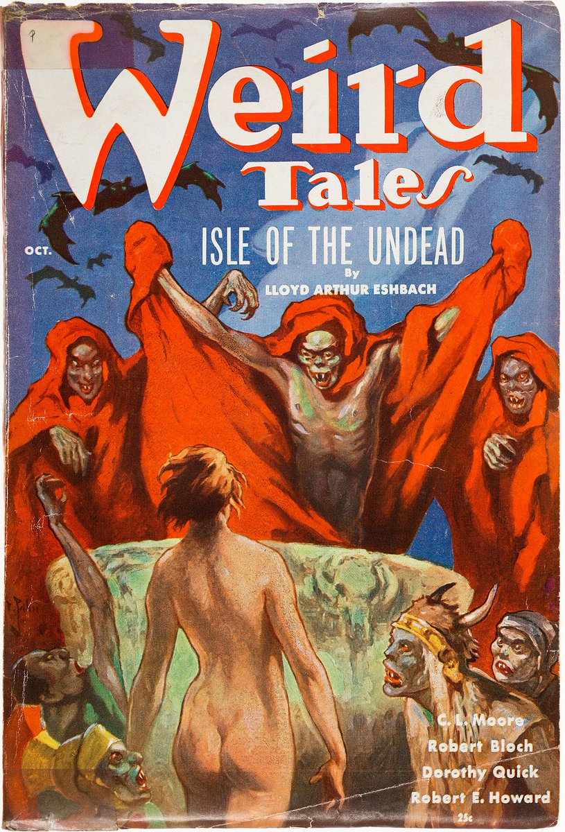#WeirdTales #Fantasy #HorrorFiction #PulpMagazine #HPLoveCraft #SeaburyQuinn #ClarkAshtonSmith #RobertEHoward 
<a href="/DrTorment/">Dr. Torment's Narrations🎙️📖</a> <a href="/DuchessofDarkn2/">Duchess of Darkness</a> <a href="/LadySpookaria/">Lady Spookaria</a> <a href="/NicoWonderdust/">Nico Wonderdust</a> <a href="/Ponch_monster/">Ponch</a> <a href="/MistrelofHorror/">Minstrel Of Horror</a> <a href="/TheQUEENofPnc/">TheQUEENofP@n!c</a>