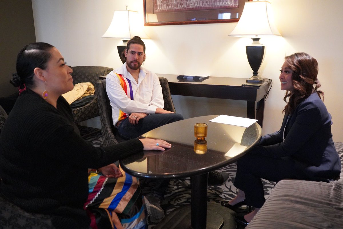 📍Next stop: Saskatoon! I met with @2SinMotion this morning to talk about how important indigenous and two-spirit representation is in entrepreneurship and how our government is empowering 2SLGBTQIA+ businesses across the country. Thank you for the important conversation.