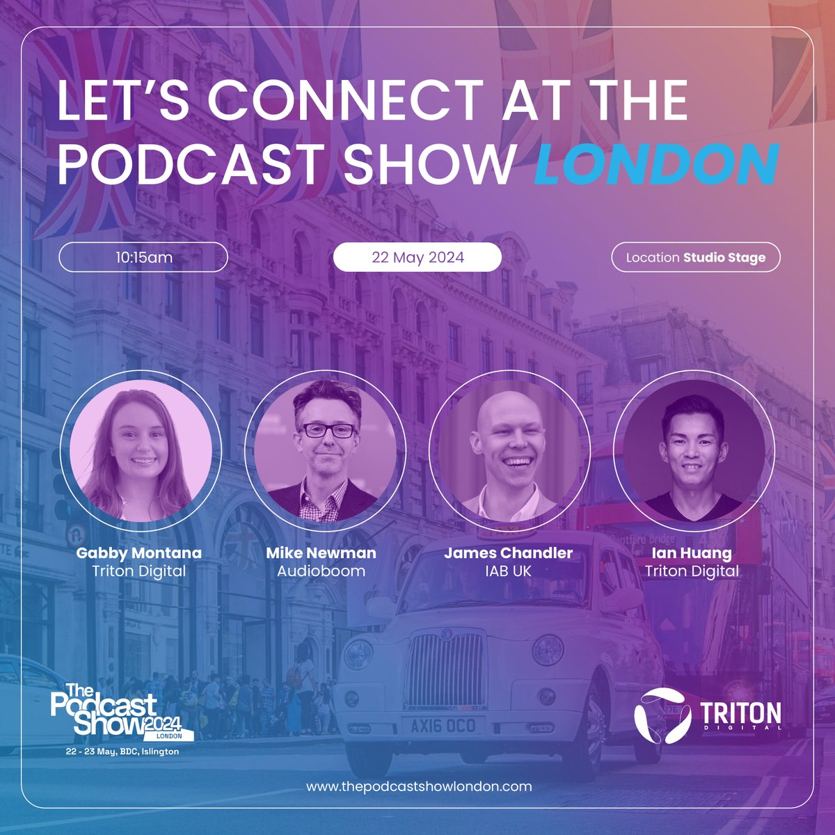 Where does #video fit within the #podcast ecosystem? Learn more next week at @PodcastShowLDN!