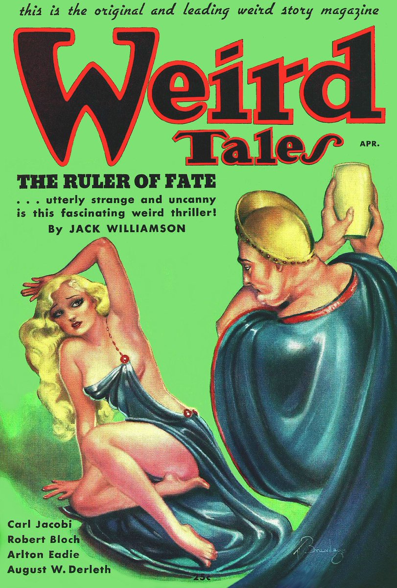 #WeirdTales #Fantasy #HorrorFiction #PulpMagazine #HPLoveCraft #SeaburyQuinn #ClarkAshtonSmith #RobertEHoward 
<a href="/DrTorment/">Dr. Torment's Narrations🎙️📖</a> <a href="/DuchessofDarkn2/">Duchess of Darkness</a> <a href="/LadySpookaria/">Lady Spookaria</a> <a href="/NicoWonderdust/">Nico Wonderdust</a> <a href="/Ponch_monster/">Ponch</a> <a href="/MistrelofHorror/">Minstrel Of Horror</a> <a href="/TheQUEENofPnc/">TheQUEENofP@n!c</a>