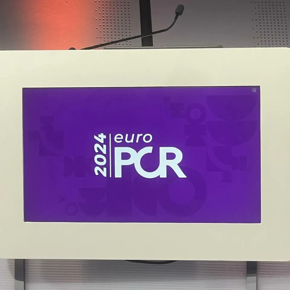 Comenzando el #EuroPcr2024 @PCRonline @ICBAonline
