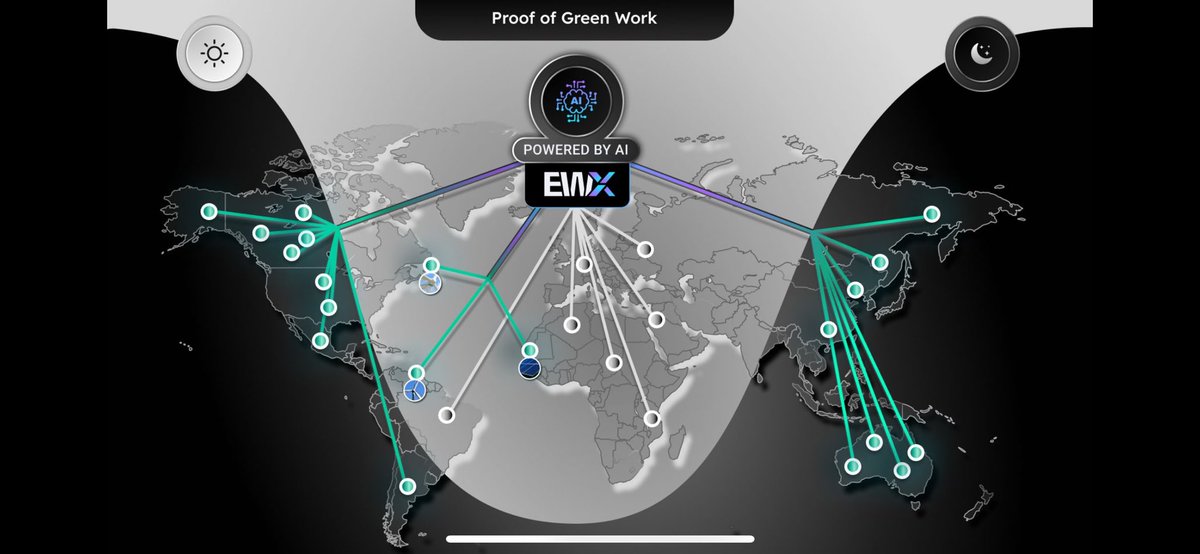 🚨 AI Proof of Green Work $EWT

Practice what you preach right?
@XEnergyWeb uses AI to distribute workload to the least carbon intensive nodes

✨ AI driven
🌐 Global
🌱 Sustainable
💰 Rewarding Green

Powered by $EWT
Secured by @Polkadot 

Thanks to @CrypticDimensi1 @willy_ewc