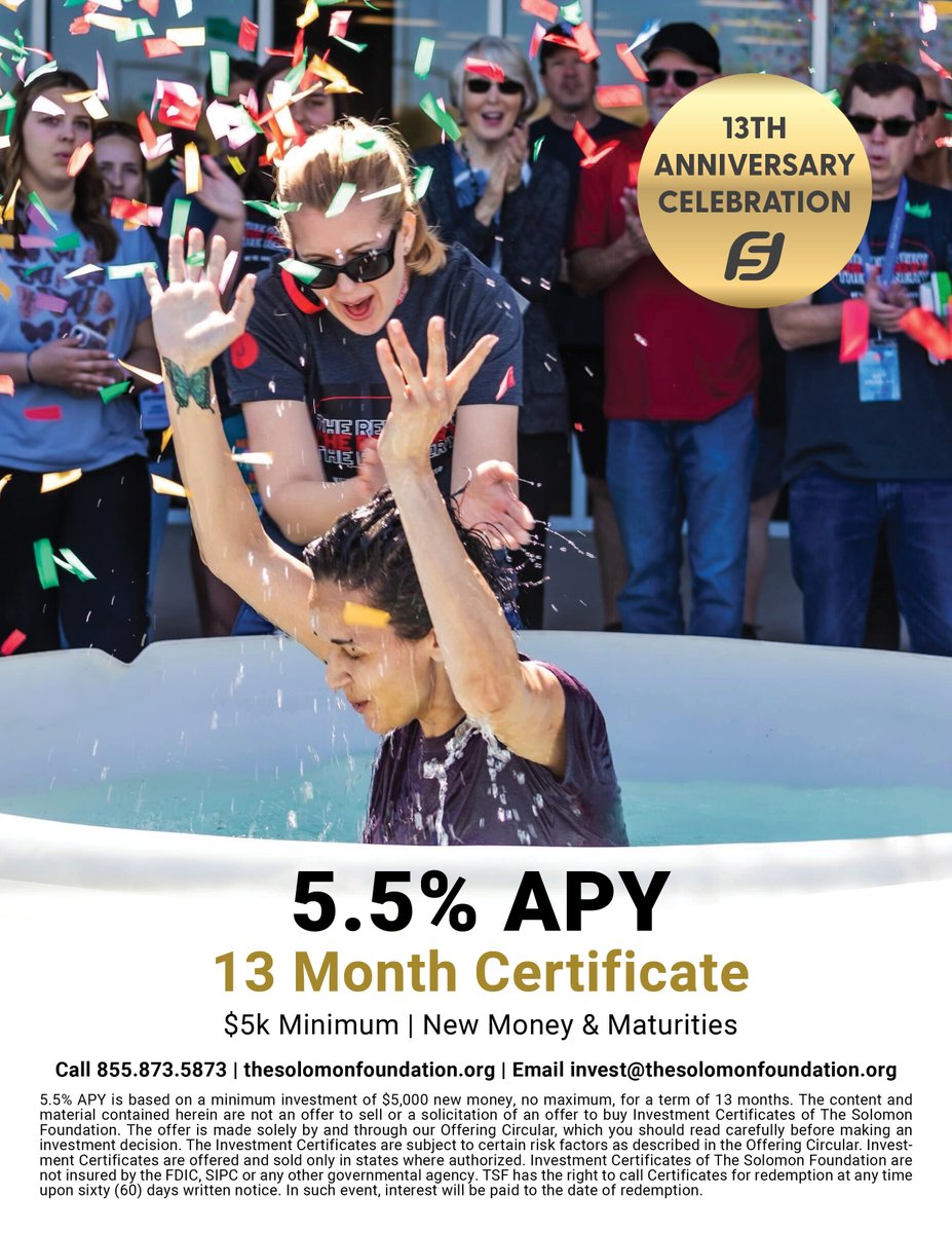 Solomon Foundation  tweet media