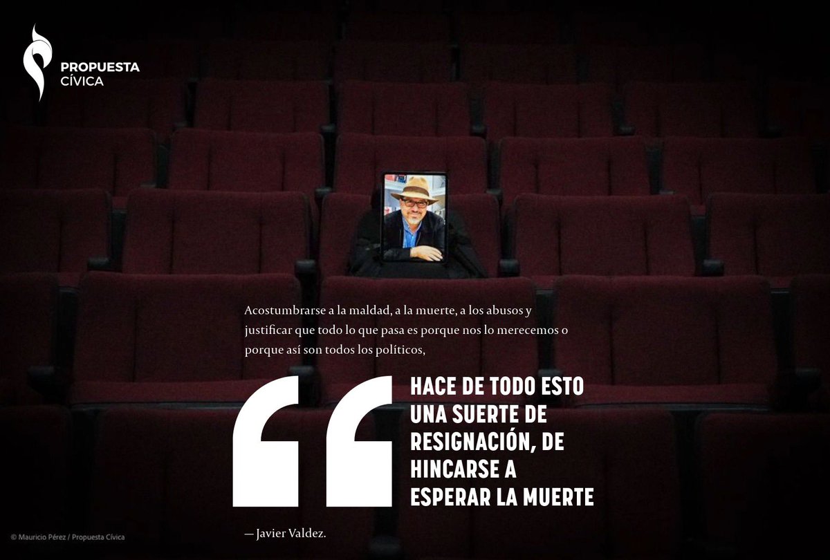 Como periodista, Javier Valdez contó las historias de vida en medio de la muerte. Hoy a 7 años de su asesinato, su ausencia continúa siendo grande. ¡Justicia Javier Valdez! ✊🏽