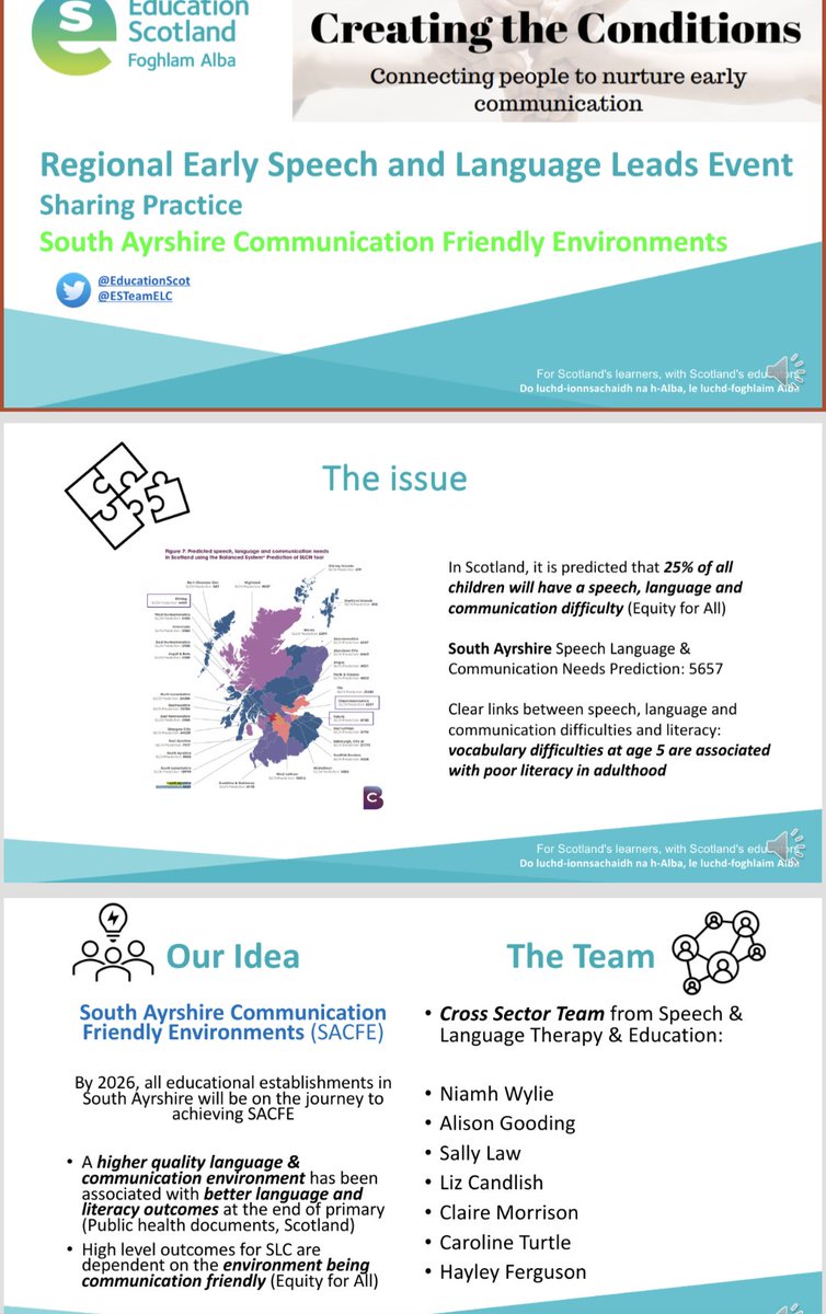 turtle_caroline's tweet photo. Enjoyed sharing our South Ayrshire Communication Friendly Environment journey today with colleagues from across the South West. Thanks @LouSteel13 for hosting! @weepeoplechat @SAC_Reads https://t.co/qtrzyUn6UI
