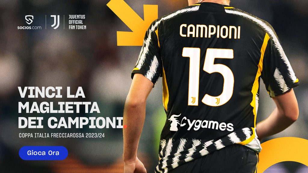 La Coppa Italia è BIANCONERA ⚪️⚫️ 🏆 Festeggia la #15 della @juventusfc con una maglietta firmata da uno dei protagonisti Non lasciartela scappare! ➡️ bit.ly/4bBRKhZ