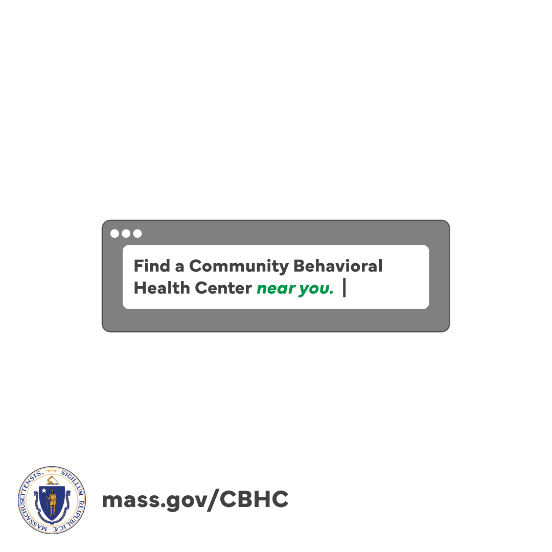 Are you at your breaking point? Get help—today. Community Behavioral Health Centers offer mental health crisis care and 24/7 support. For more information visit mass.gov/cbhc You do not need to have MassHealth to access these services. #MentalHealthAwarenessMonth