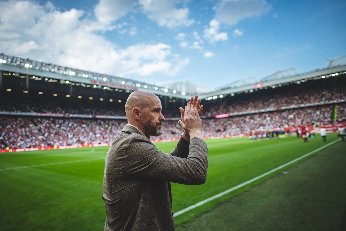 🚨🚨🎙️| Erik ten Hag: “The season is not over yet. I promise you the players will give everything to win the cup and bring it to Old Trafford.”