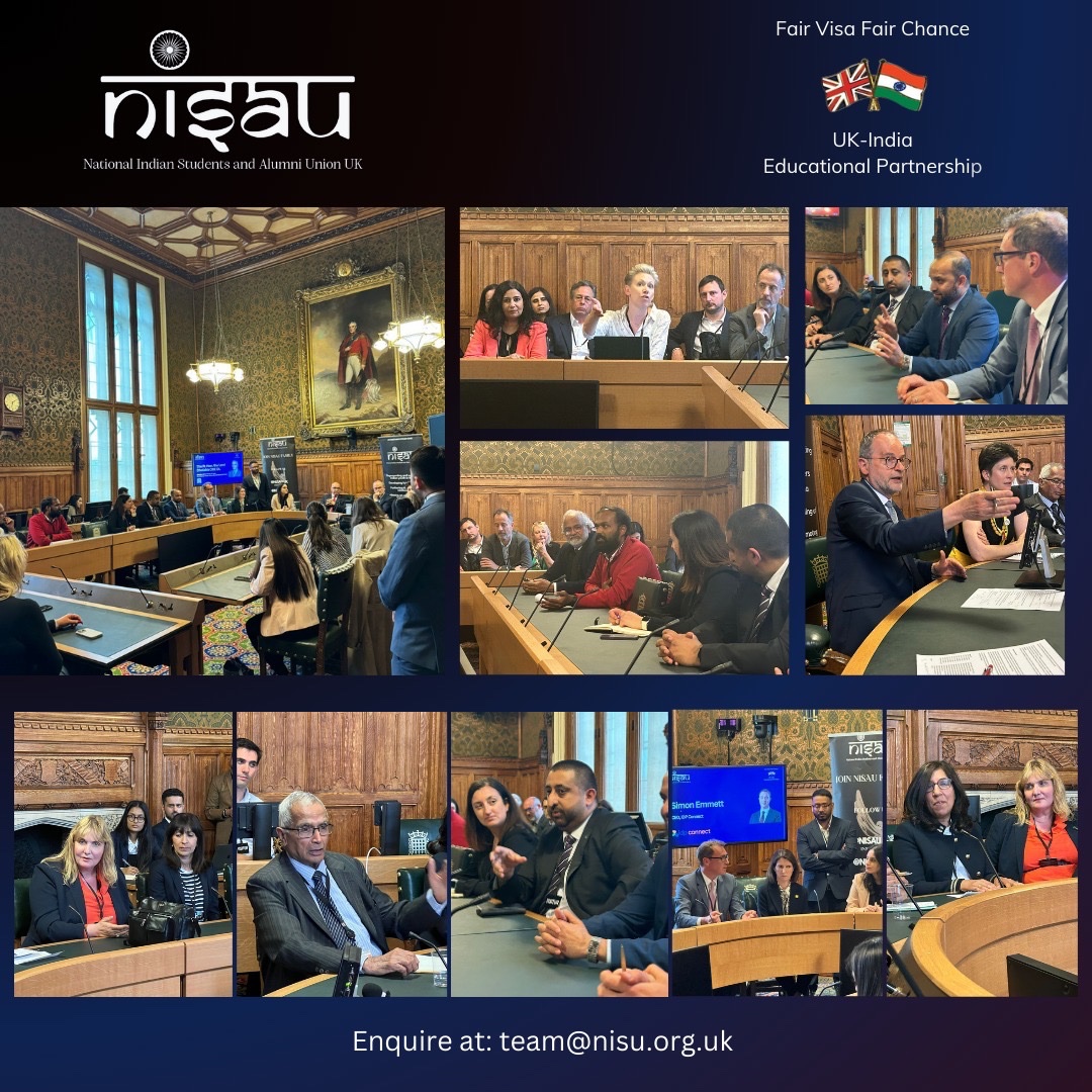 Yesterday, on the day of the release of the MAC report, I had the privilege of hosting a group of some of the most important stakeholders in the UK's international higher education sector, cross-party parliamentarians and international Indian students themselves at Parliament. We