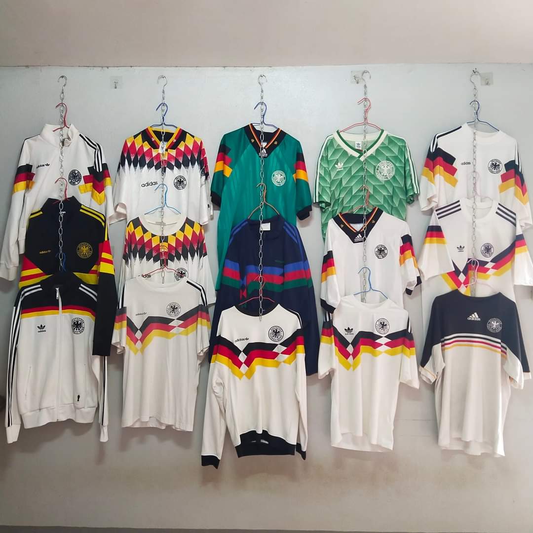 It's just a silly West Germany collection. #westgermany #germany #adidas #deutschland