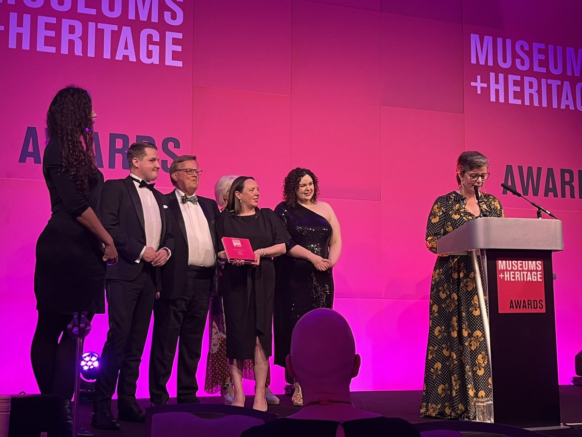 Brilliant night for the north east at @MandHShow Awards with @Beamish_Museum and @TheBowesMuseum winning big awards! @NECulture @NorthEast_CA