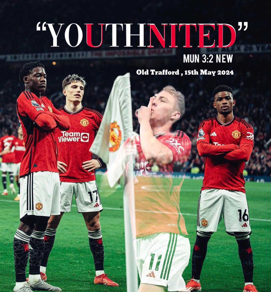 “yoUthNITED”

#manchesterunited #unitedforever #MUNNEW #englishpremiereleague @ManUtd @agarnacho7 @Mainoo @Amaddiallo_19 @RasmusHojlundFC