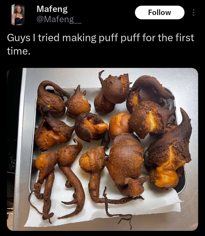 Puff-puff or fried goat meat?