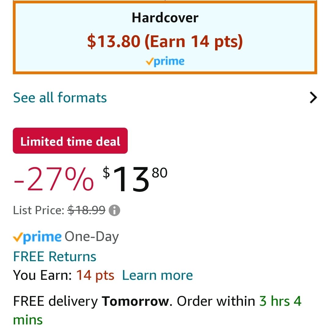 The Sky's End hardcover sale on Amazon lasts through May 20th! Snag a copy at 20% off! Limited-time deal: Sky's End (Above the Black) a.co/d/eDNFv7Q