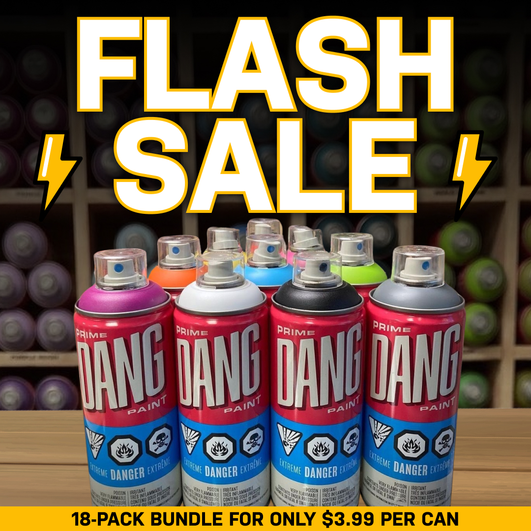 Promo ends tomorrow! Get @dang_paint for only US$3.99 a can!⁠ shop.bombingscience.com/dang-399-400ml… ⁠ #spraypaint #dangpaint #paint #painting #graffitipaint #bombingscience⁠
