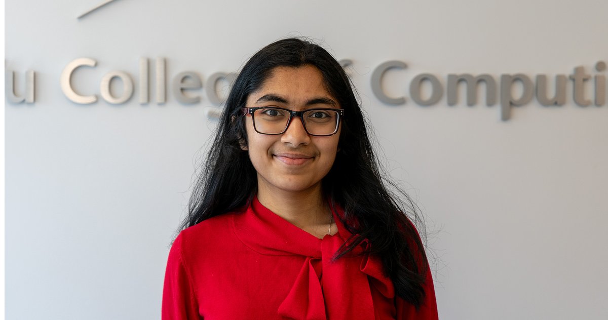 Vaisnavi Nemala '24 will receive her diploma on Friday as one of the first students to graduate from the B.S. in Data Science. She goes forth to one of the most prestigious graduate programs in AI Engineering in the U.S. on an INI Director's Fellowship. news.njit.edu/vaisnavi-nemal…