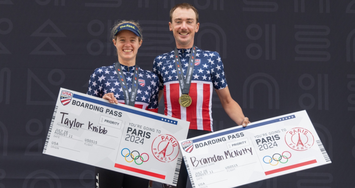 Taylor Knibb and Brandon McNulty Win 2024 Elite Time Trial National Championships and Are Nominated for Paris 2024 Olympic Games 🇺🇸 Read More: usacycling.org/article/knibb-…