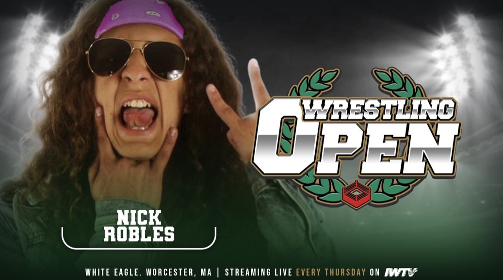 Back at @WrestlingOpen tomorrow and couldn’t be more excited #LetsRock!!!!!!