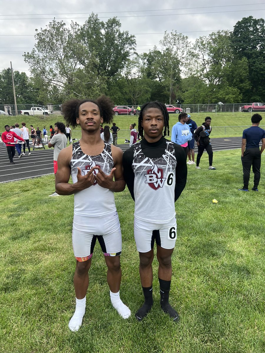 🚨Qualifier Alert Jalyn Cole and Demarion Fountain are going to STATE! J Cole 1️⃣4️⃣.3️⃣8️⃣ Fountian 1️⃣5️⃣.2️⃣1️⃣!!! #statequalifier @BWestAthletics #hurdlers