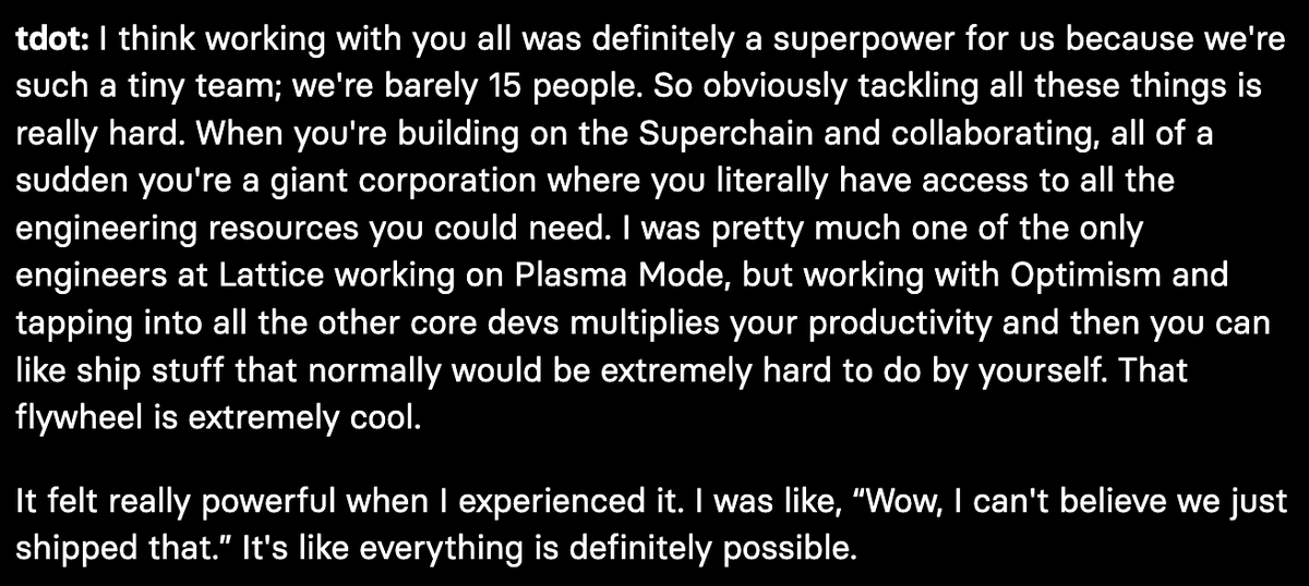 Building on the Superchain = having super power. 🔴✨