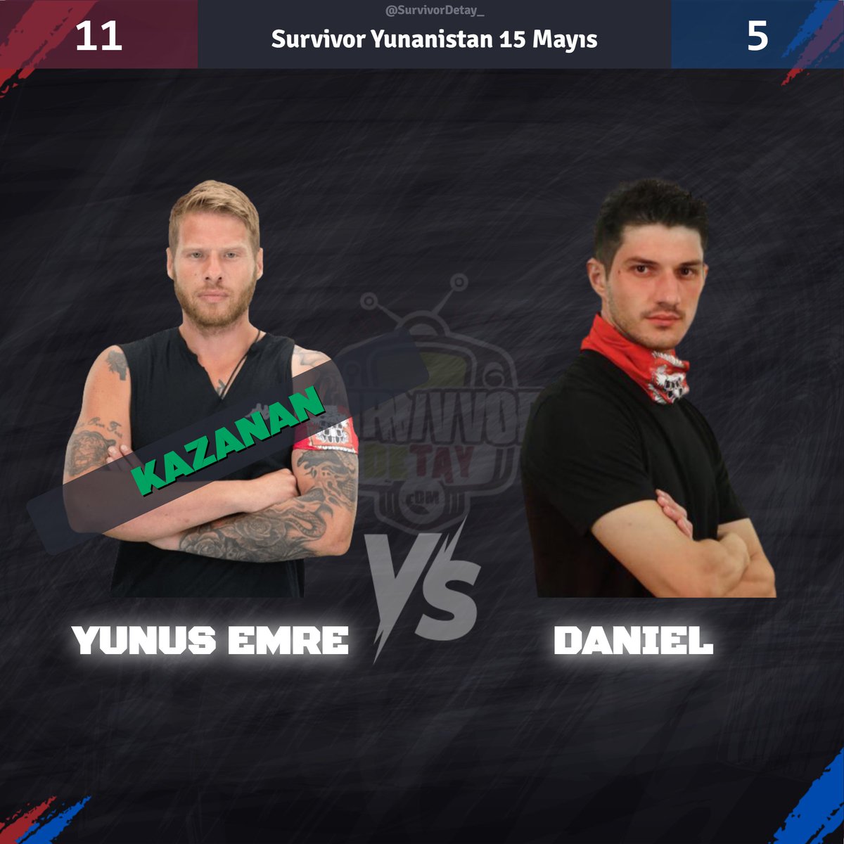 Survivor Yunanistan #15Mayıs
🟥 Yunus Emre
vs.
🟦 Daniel
#SurvivorAllStar #SurvivorAllStar2024 #Survivor2024AllStar #Survivor2024 #Survivor #survivorekstra #SurvivorTürkiye #SurvivorGR