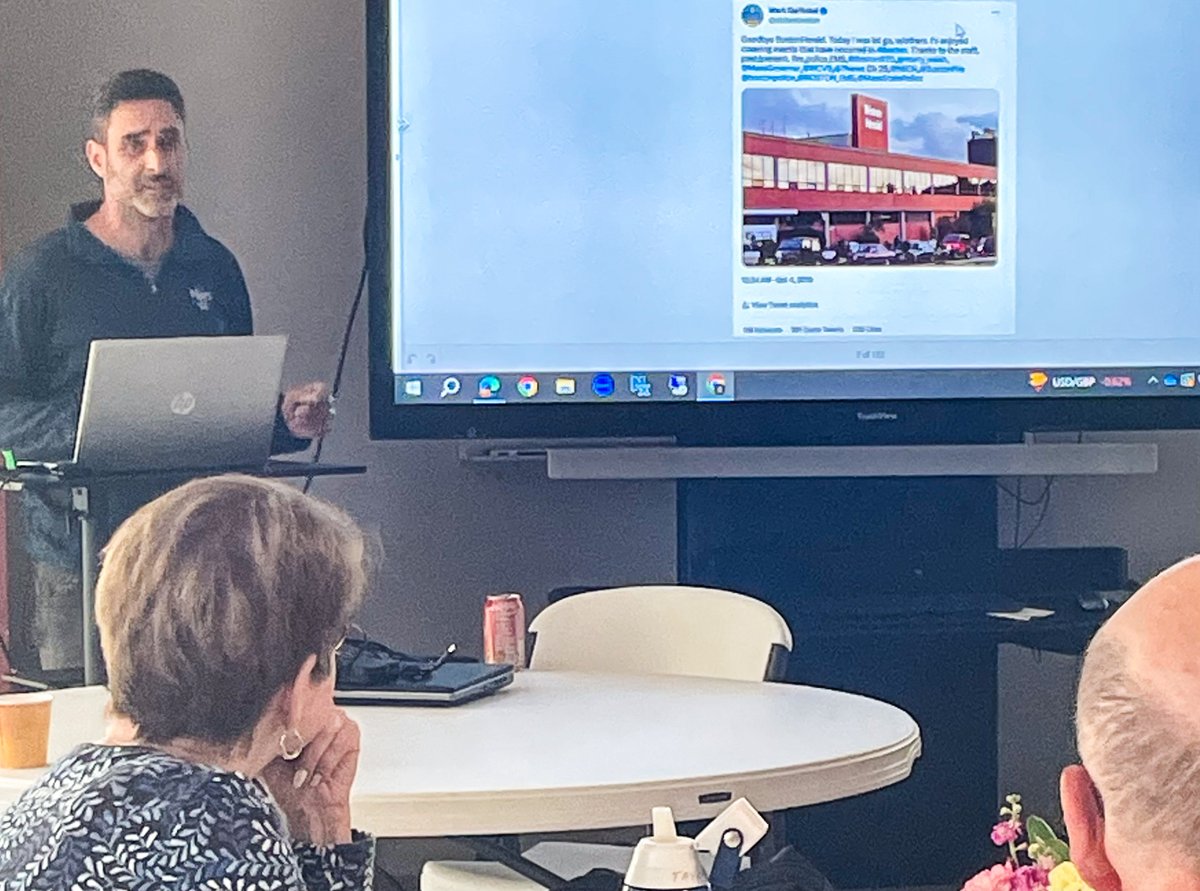 I had fun speaking with and showing my photography to ⁦the @SwampscottMA⁩ Senior Center. Good questions and great fun, today. Thank you for the invite. ⁦@NBC10Boston⁩