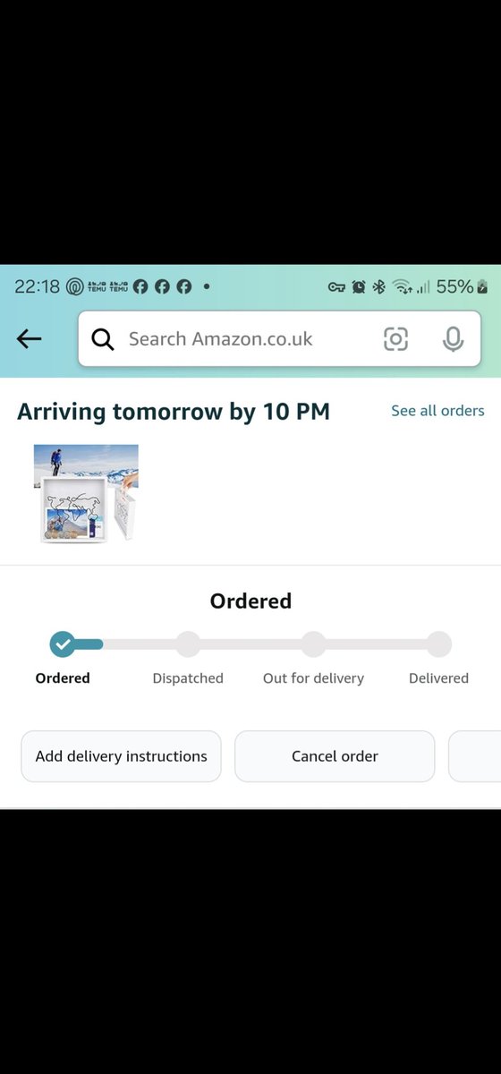 KeelyTanner's tweet photo. @AmazonUK That it was do I get a prize &amp; another present for her it was a https://t.co/TurripUnq5