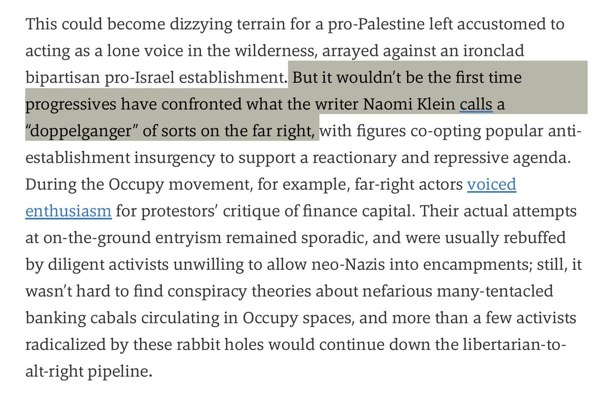 'radical rightists of various political stripes have spread anti-Zionist antisemitism on social media, +some, like self-described “MAGA Communist” Jackson Hinkle, or..Andrew Tate, rapidly amassed millions of followers across the political spectrum drawn to their criticism of 🇮🇱'