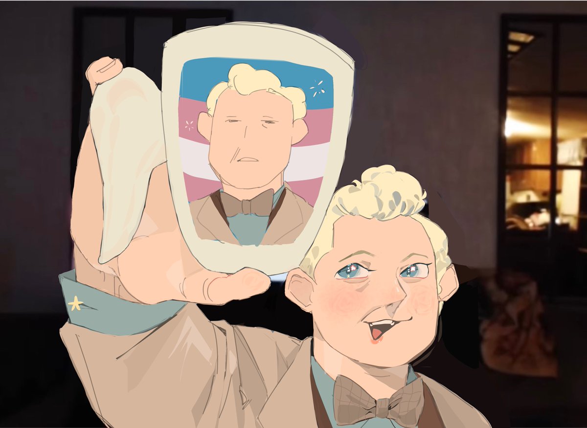 he refuses to use any other mug
#GoodOmenFanArt #GoodOmens