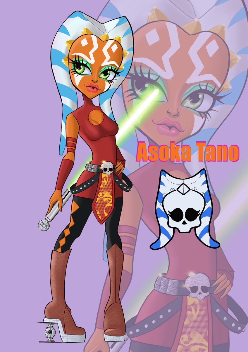 cesarte3009's tweet photo. I had drawn this Asoka for Star Wars day. but I didn't have time to upload it and finish it. I still share them with you.
.
.
#stawars #asokatano #monsterhigh #digitadraw #digitalilustration https://t.co/Hy1Giv7V9J