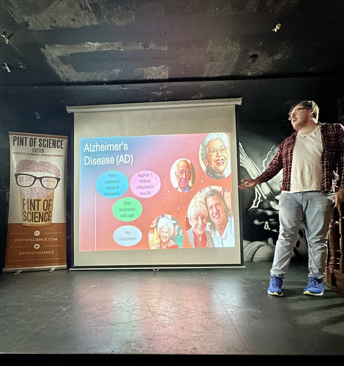 Orlando (@orlandorosss) on Twitter photo The final night of #OurBody at #pint24 was a huge success! Alzheimer’s disease was the focus, and three stellar talks about the progression, modelling and potential causes of the disease were covered tonight by Ryan Ragan, <a href="/Thomaspiers/">Thomas Piers</a> and <a href="/willnewton1212/">Will Newton</a> The final night of #OurBody at #pint24 was a huge success! Alzheimer’s disease was the focus, and three stellar talks about the progression, modelling and potential causes of the disease were covered tonight by Ryan Ragan, <a href="/Thomaspiers/">Thomas Piers</a> and <a href="/willnewton1212/">Will Newton</a>