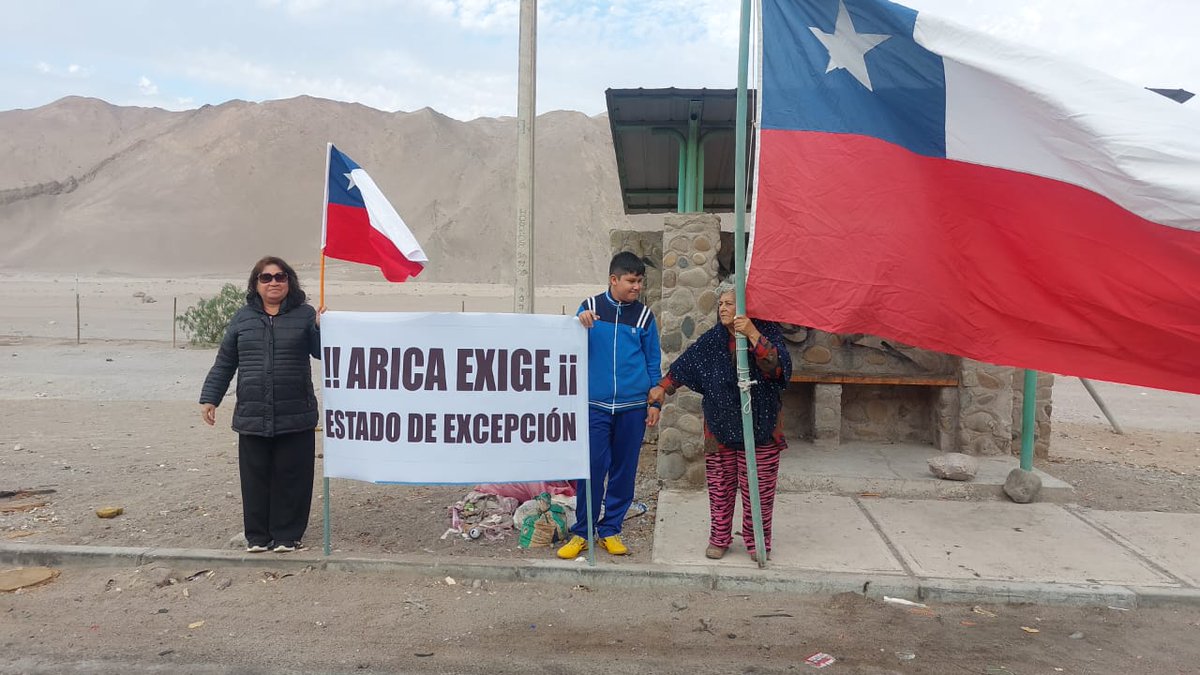 Usted no necesita un contingente de personas para salir a defender lo poco q queda de Patria.
EL PARO NO SE BAJA
#ParoNacionalporlaSeguridad 
#ParoXLaSeguridad
#ElParoSigue
🇨🇱🇨🇱🇨🇱🇨🇱🇨🇱🇨🇱