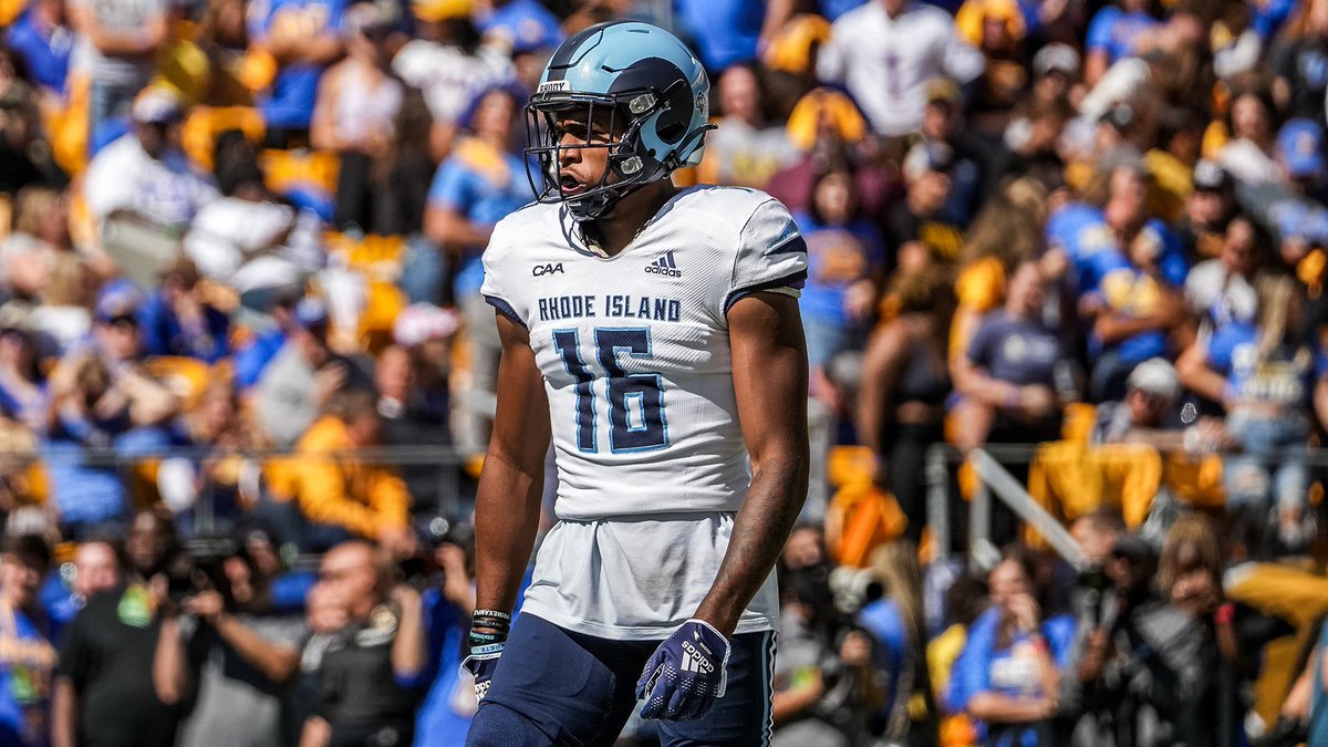 2Mekhi_'s tweet photo. #AGTG🙏🏽! Blessed to have received an offer from the University of Rhode Island💙💙! @Coach_Loftus @SJRCoachAug @SJRFB https://t.co/8Am5hgJMcE