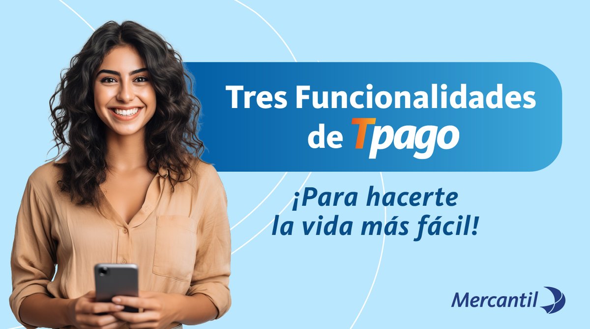 MercantilBanco's tweet photo. Tpago te hace la vida más fácil con estas funcionalidades:

📱Armado de SMS desde la aplicación Tpago
🔐Autocompletado de Clave Temporal
💵Servicio de Venta Automática de Divisas

Si quieres saber más, visita nuestro Instagram: https://t.co/VqM7xVhNsf

#Tpago #Mercantil https://t.co/3ozA65wj0z