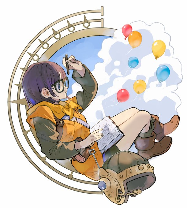 「balloon white background」 illustration images(Latest)