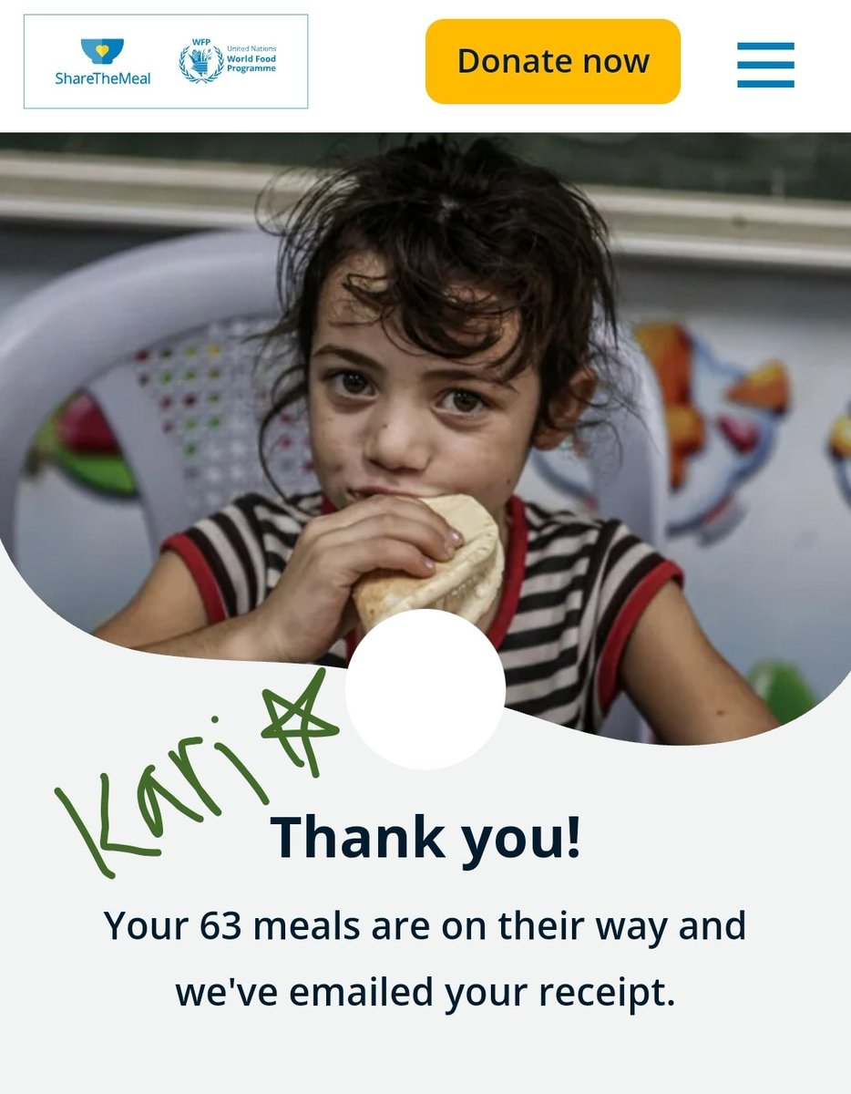 thank you @S4PGlobal for organizing such a lovely project, and thank you @detective_bin for boosting it onto my feed! just a little over 10 dollars provides 13 meals to Palestinians in need, please consider donating!! 🇵🇸