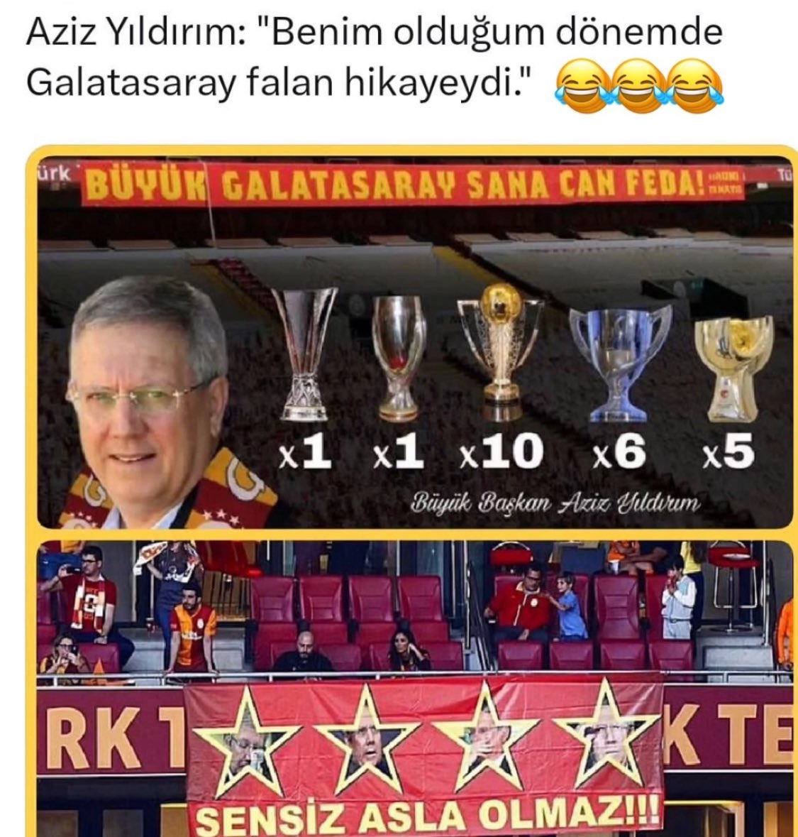 kenanskaya's tweet photo. 😂 Aziz ya 
#Galasaray https://t.co/jRSf5zPfYF