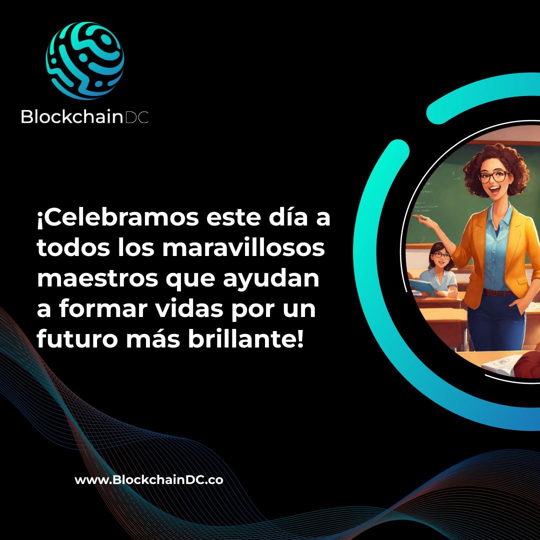 Blockchaindevc's tweet image. 🍎 ¡Feliz Día del Maestro! 📚 Gracias a todos los maestros por su dedicación y compromiso en la educación. ¡Celebremos juntos su invaluable labor! 👩‍🏫👨‍🏫 #DíaDelMaestro #GraciasMaestro