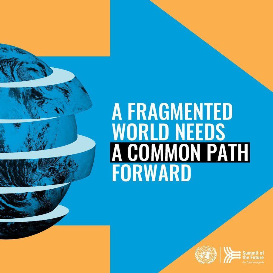 September’s #SummitOfTheFuture will bring together leaders to create a path for a better world for us all.

Here's what you can expect from this once-in-a-generation opportunity to shape #OurCommonFuture👉 un.org/en/summit-of-t…