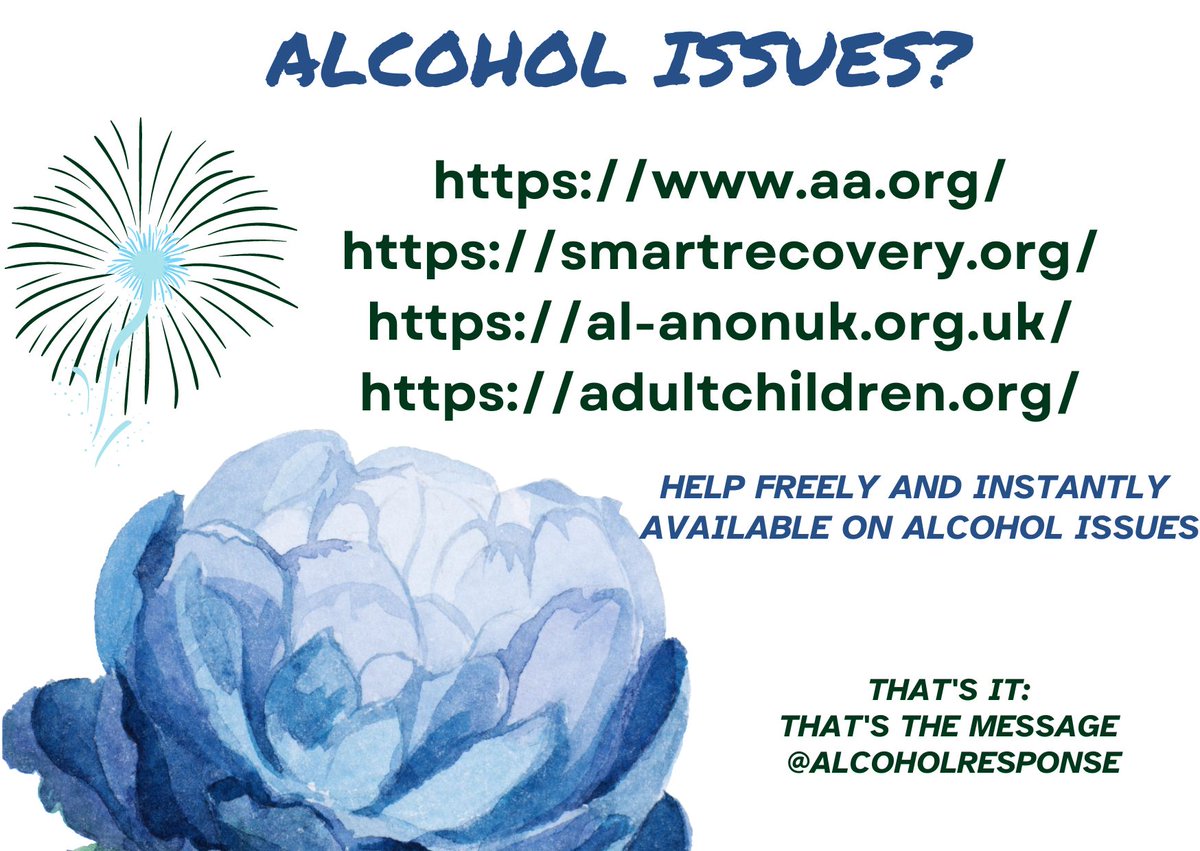 “AA doesn’t see abstinence from alcohol as an end in itself, but as a  baseline precondition for a life of honesty, faith, and service to  others”
From article @page88 
So #recovery aims for drug free, healthy life? 
Who knew?
#KeepItSimple 
#alcohol help oughtn't be complicated