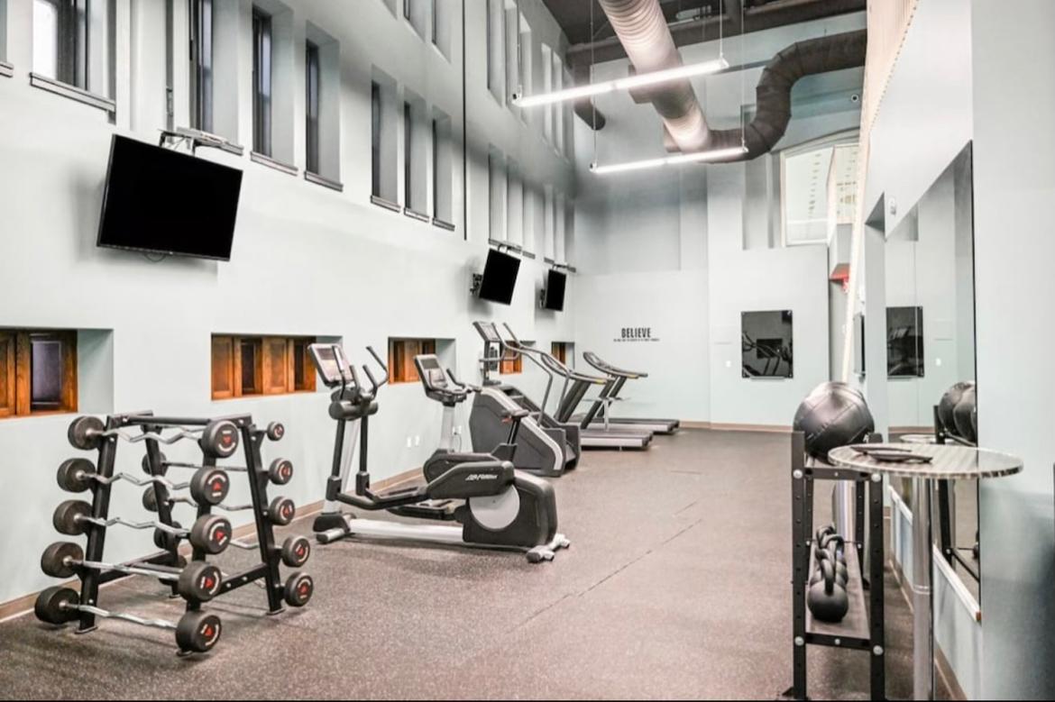 We can take care of your common areas too #clean #cleaningmotivation #janitorialservices #commercialcleaning #gym #cleveland #cle #ohio #cleaning