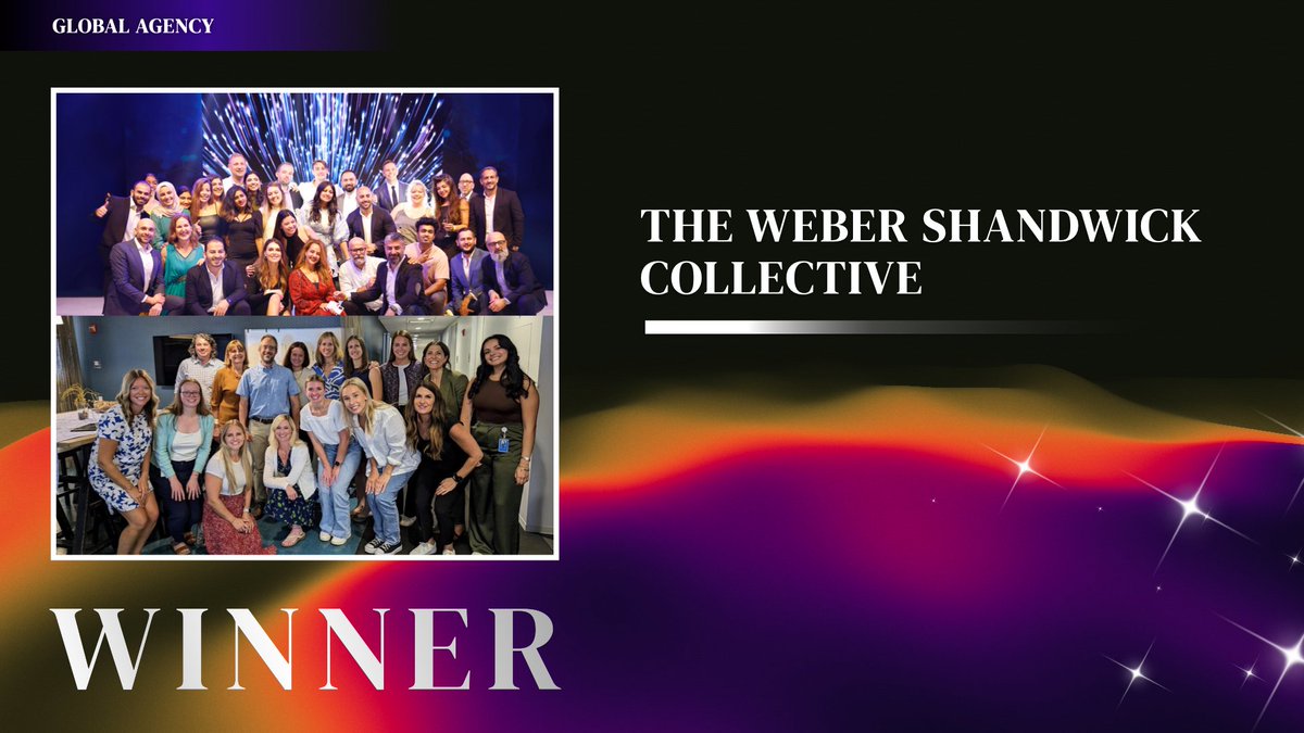 PRWeek Global Awards (@prweekglobal) on Twitter photo Congratulations to <a href="/WeberShandwick/">Weber Shandwick</a> who are the winners of the #PRWeekGlobalAwards Global Agency category! Congratulations to <a href="/WeberShandwick/">Weber Shandwick</a> who are the winners of the #PRWeekGlobalAwards Global Agency category!