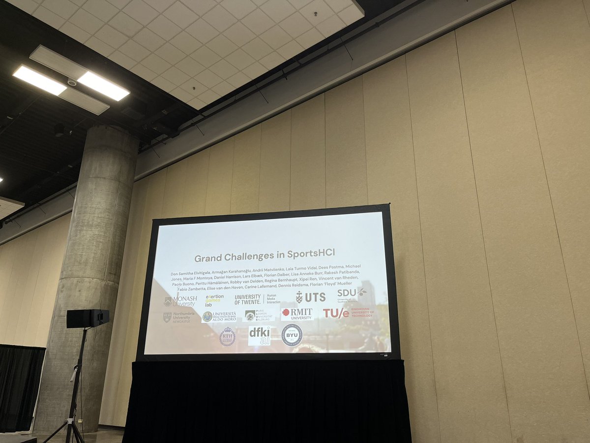@samithadon presented our #chi2024 paper  titled “Grand Challenges in SportsHCI”. Check out the paper for more details: dl.acm.org/doi/10.1145/36…