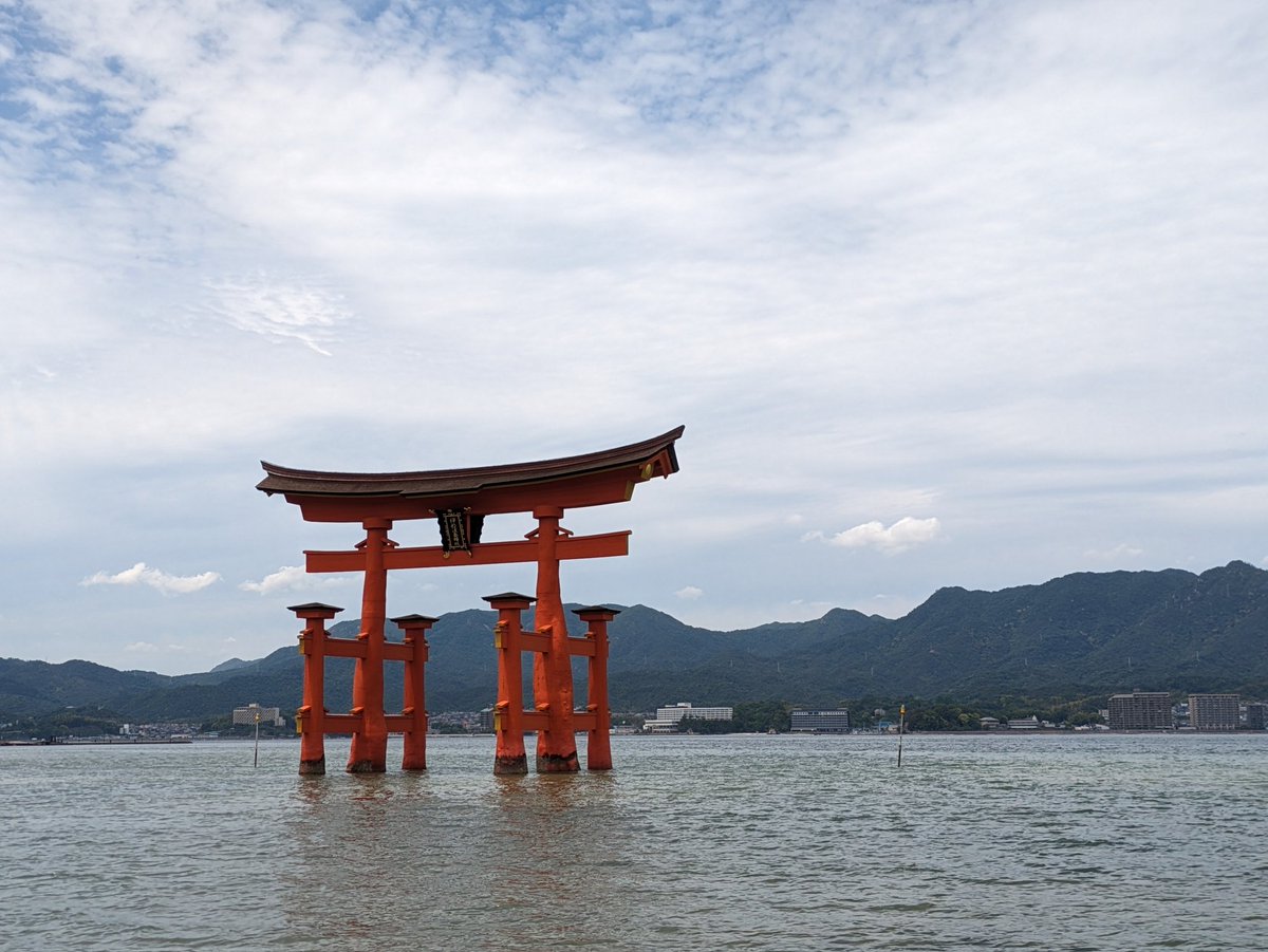 厳島神社。人の心が求めるものは何なのか。考えさせてくれる。おはようございます。