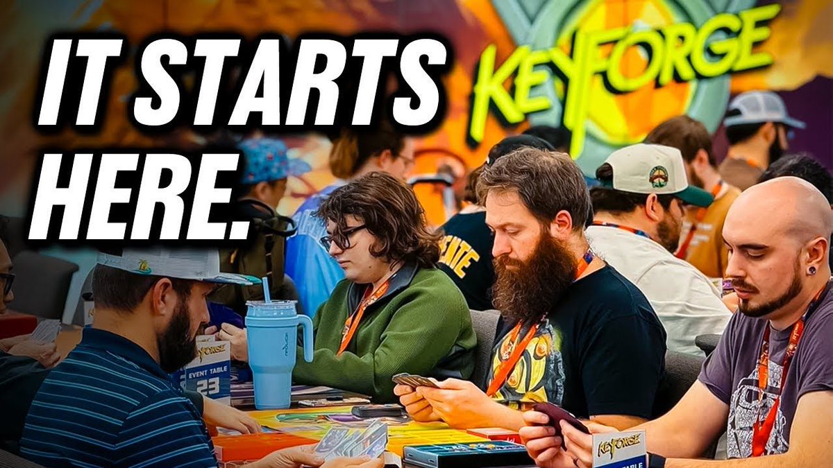 What a fantastic video put together by our friends over at @MillenniumGames showcasing our recent KeyForge Vault Tour 2024 stop in Rochester New York. Give the video a view and we'll see you at the next Vault Tour stop!

buff.ly/4asHG9P