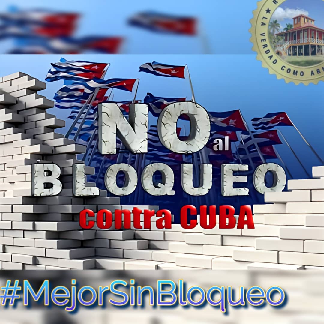 @DefendiendoCuba @siempreconcuba @cubavsbloqueo @Frank16726439 @FrankCuba2022 @DeZurdaTeam_ @IzquierdaUnid15 @PRSierraMaestra @Vicente73977721 @EVilluendasC @CubaPorSiempre_ #MejorSinBloqueo 🔓 🇨🇺🇨🇺🇨🇺🇨🇺🇨🇺