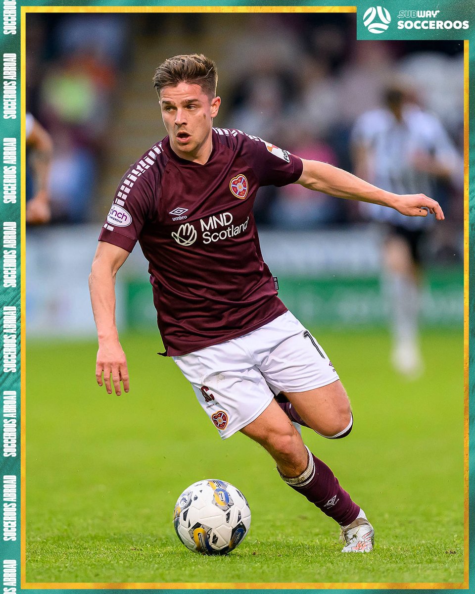 .@cammy_devlin grabbed an assist for @JamTarts in a 2-2 draw against St. Mirren in the Scottish Premier League. Fellow #Socceroos Kye Rowles and Keanu Baccus played 90 minutes each for their respective sides. #AussiesAbroad