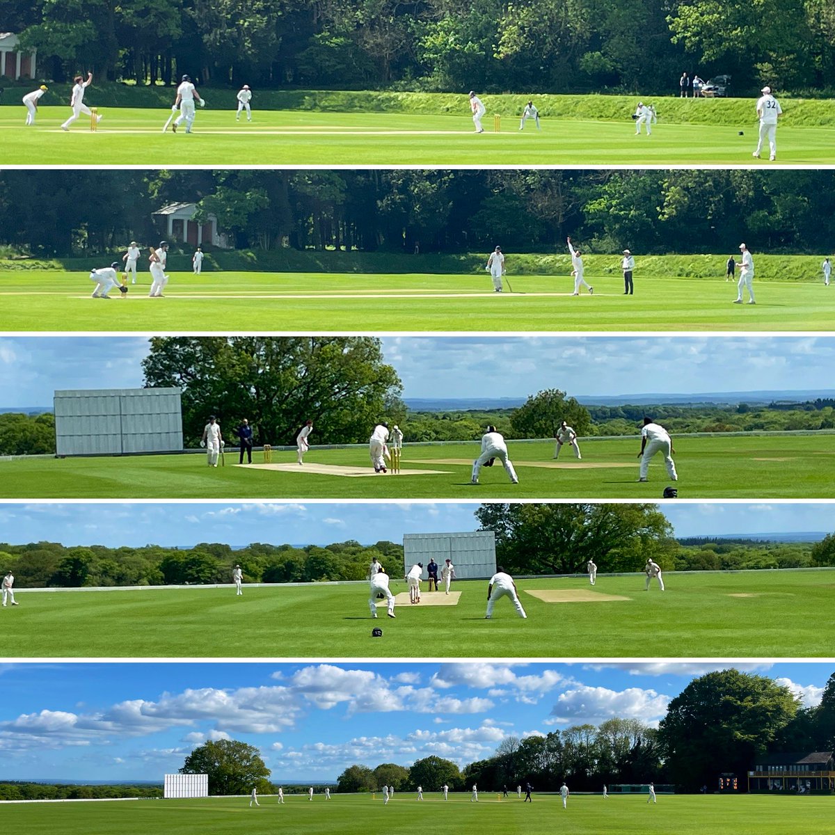 A busy afternoon of Boys’ & Girls’ 🏏 - well done to all ☀️🟡⚫️ #OratorySport